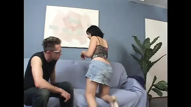 Lovely 19-year-old actress with nice tits gets fucked hard by a huge cock