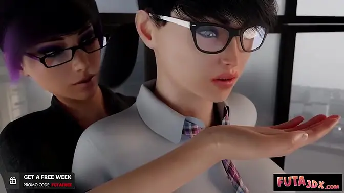 Lucky Employee worships Huge Cock of Horny Slut