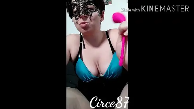 Lush Domi dominates and controls slut with remote control