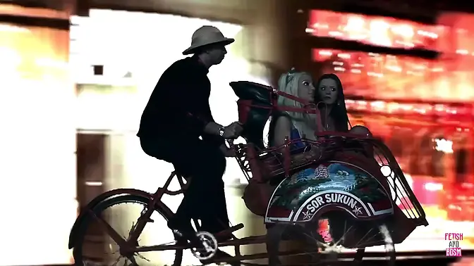 Magnificent Orgy with Big Fake Tits and Asses