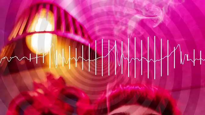 Maledom audio brainwashing triggers woman's intense orgasms