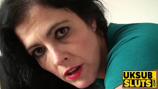 Maledom Paradise: British MILF's rough anal assault