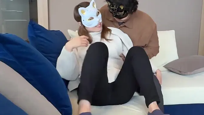 Married Asian MILF gets her nipples played with during intense blowjob and fuck