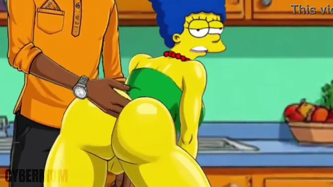 Married Housewife Gets Anal Fucked in Kitchen - Animated 3D Netorare
