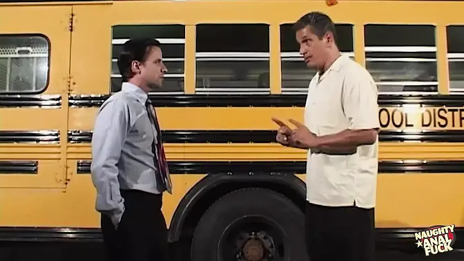 Mature guys take on a green girl in a wild girl-girl scene