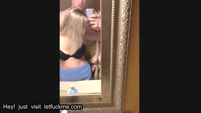 Mature premium leak couple homemade pov sex in bathroom blowjob cumshot big boobs