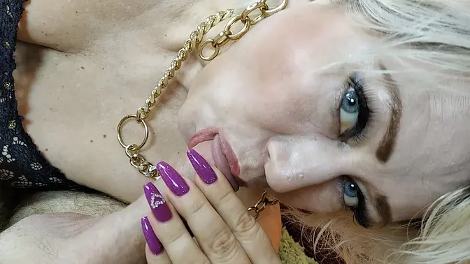 Mature slut wife sucks cock and gets fucked close-up