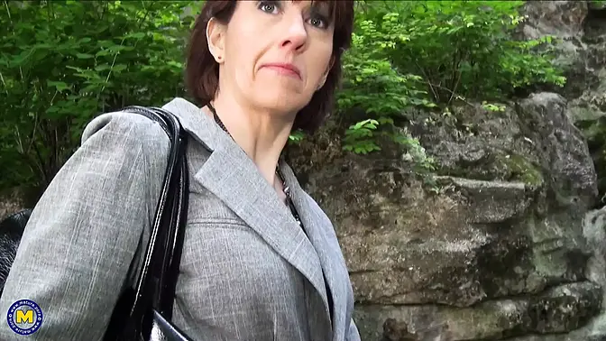 Mature Sophie Pasteur gets fucked up the ass by her demanding landlord