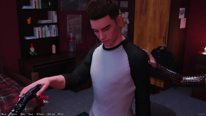 Merciless 3D anal destruction in BDSM threesome