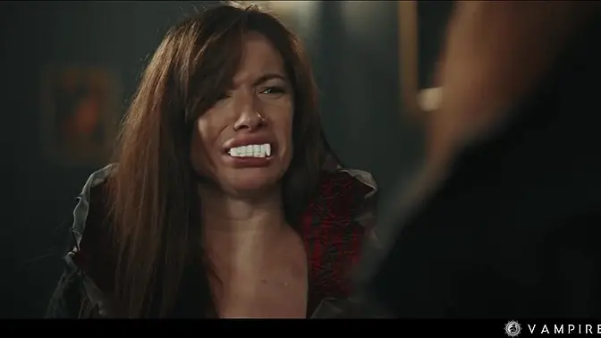 Mesmerizing Vampirella turns Sata Jones into her sex slave