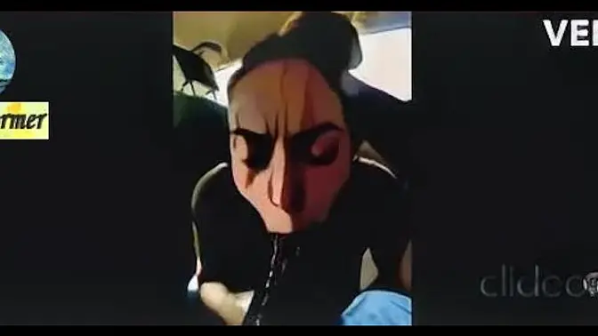 Michelle takes BBC deepthroat and swallows