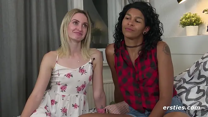 Micky M and Ruth's steamy lesbian spa session