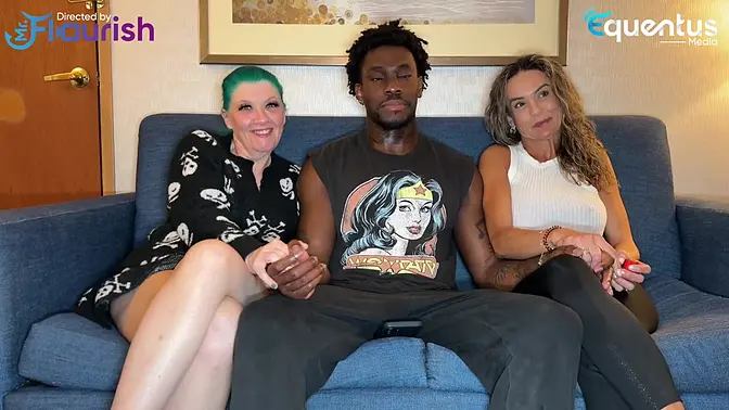 MILF Bree Austin and Karla insatiable for host Damson Jenkins