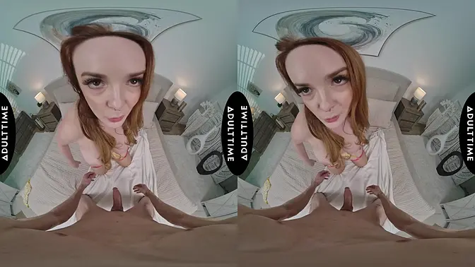 MILF Summer Hart sucks and titty fucks before doggystyle POV