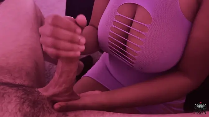 Mina Lii rides cock with big natural tits