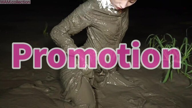 Muddy Japanese massage in a wet, messy swamp