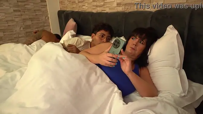 My dirty little brother in law fucks me on the bed