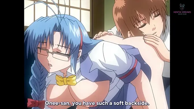 My mature step sis uses her big 3D boobs in femdom play