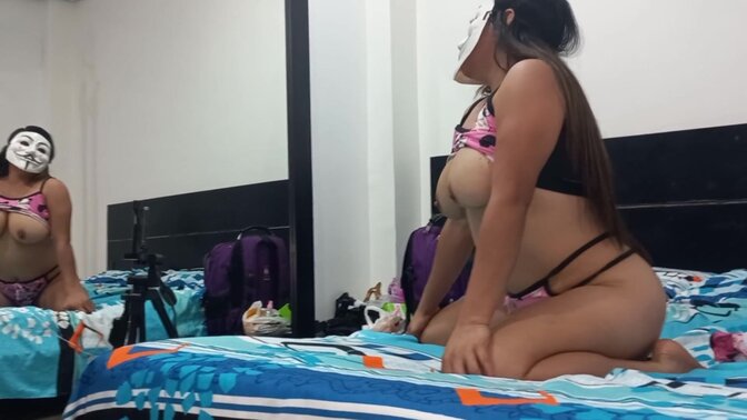 My sexy and seductive pajamas are ready for a sensual dance at my math