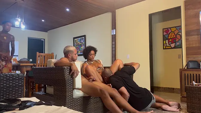 My stepdaughter thought I was alone but she was wrong, it was enough for 3