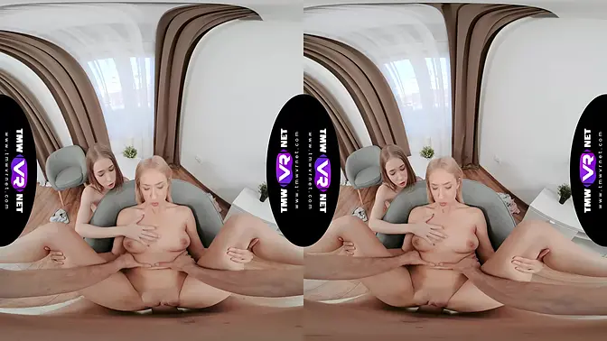 Nata Oceans shares her roommate's cock