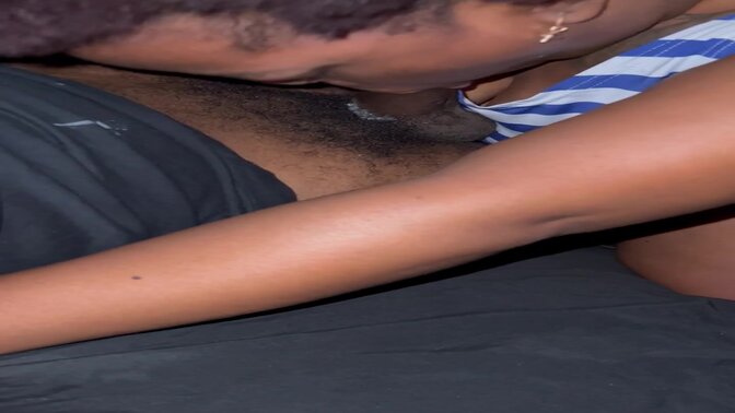 Natural girl wants to devour his cock 