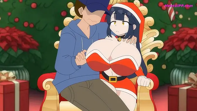 Naughty 3D Christmas Fuck Fest with Sexy Animated Audrey