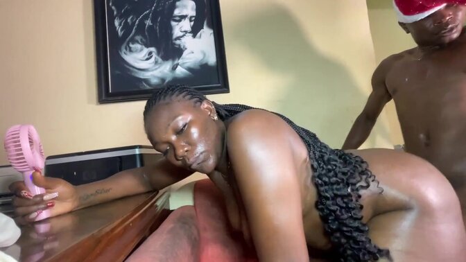 Naughty Elf gets a Christmas Fuck from Santa Claus