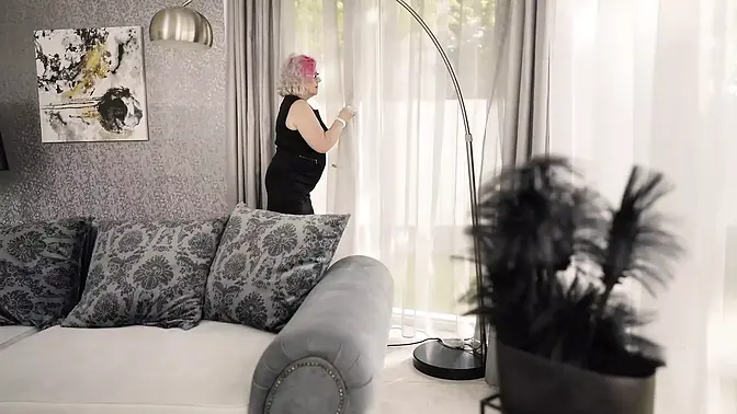 Naughty German neighbors fuck young sluts hard