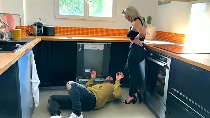 Naughty girl rides cock and gets a creampie