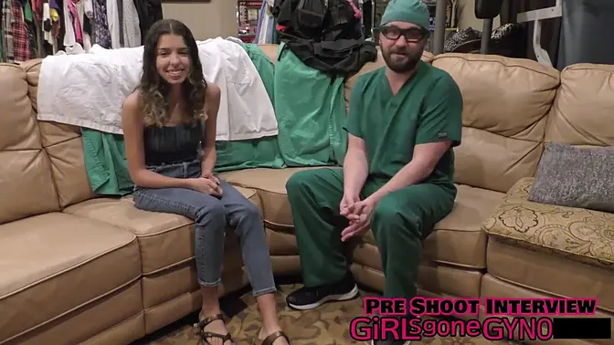 Naughty Nurse Aria Nicole's pussy gets penetrated with surgical steel sounds by Doctor Tampa