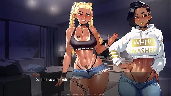 Naughty queen cheats on her husband in cartoon sex game