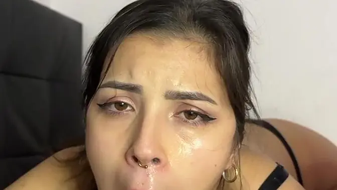 Neighbor's 18-year-old Latina daughter cheats on hubby with big cock