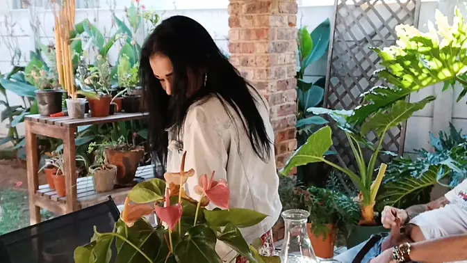 Neighbor's Slutty Wife GIVES pleasure to my cock