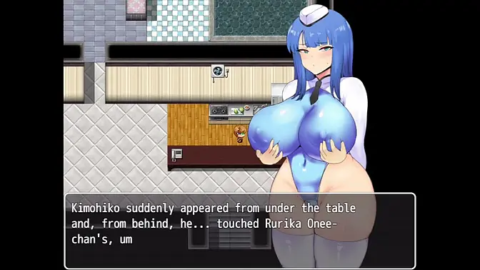 New group member enjoys squeezing his friends' big tits - NTR police: Ruri & Sakura - Part 2