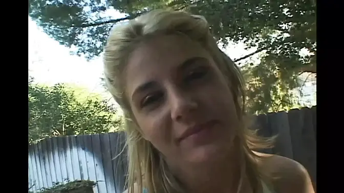 Newbie chick gets her pussy pounded in doggy style