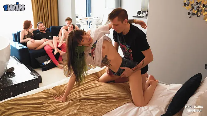 Nigonika's Mind-Blowing Gangbang