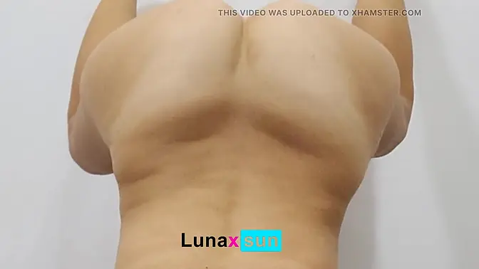 Nude PAWG Luna twerks her big ass in reverse cowgirl