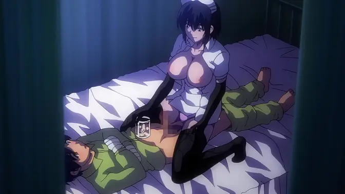 Nurse Mia and Mako Tendou's wild sex session