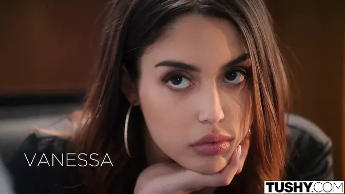 Office babe seduces coworker for a hot doggy style anal fuck