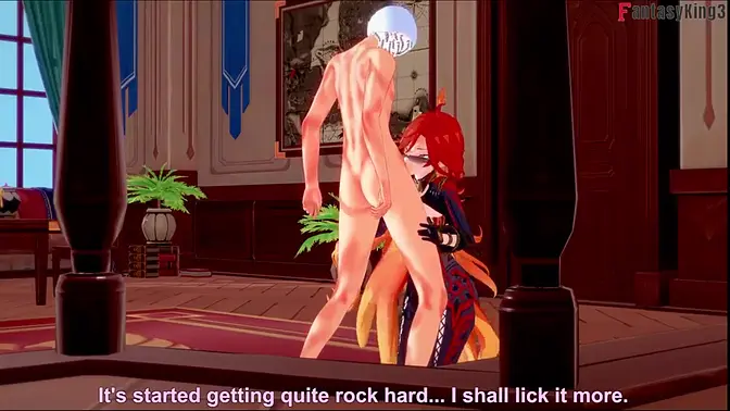 Office Intrigue: Mavuika's Naughty Suckling Session POV