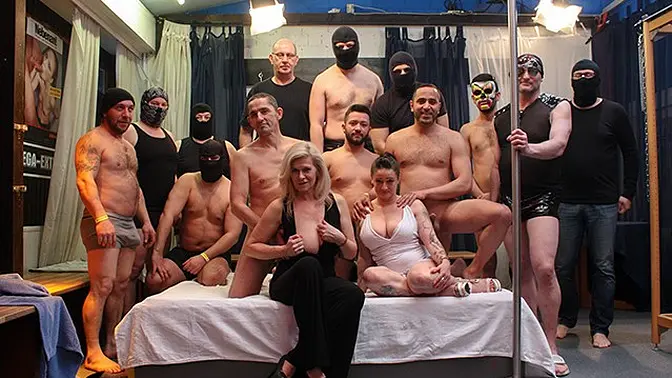 Older chicks get covered in sperm