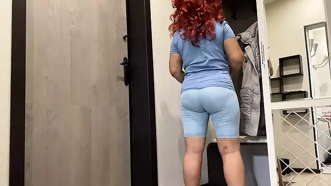 Older housewife teaches stepson anal sex, regrets it later