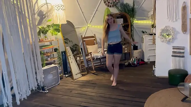 One of Winter Flynn's First Boy/girl Scenes Ever!