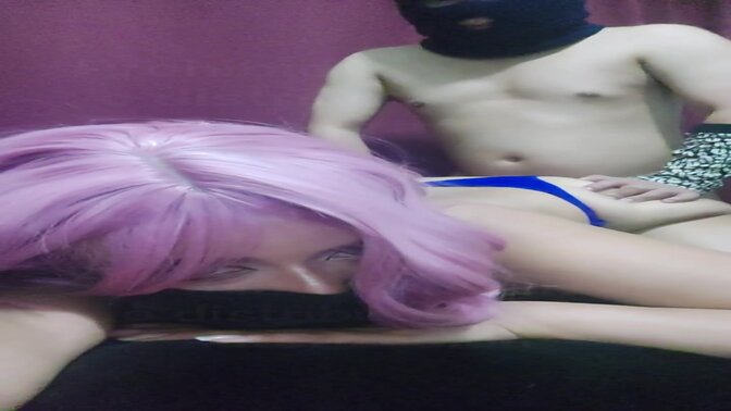 Otaku hermosa con lindos ojos me deja follarla parte 2