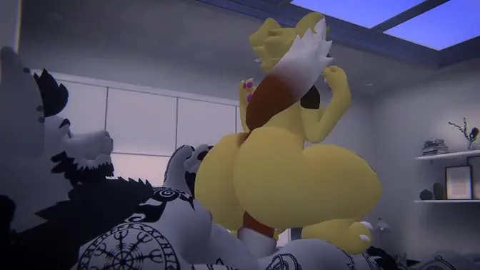 PapaWelsh Fucks a Furry at a Wild Party