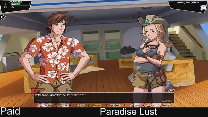Paradise Lust ep01: Steamy Visual Novel session