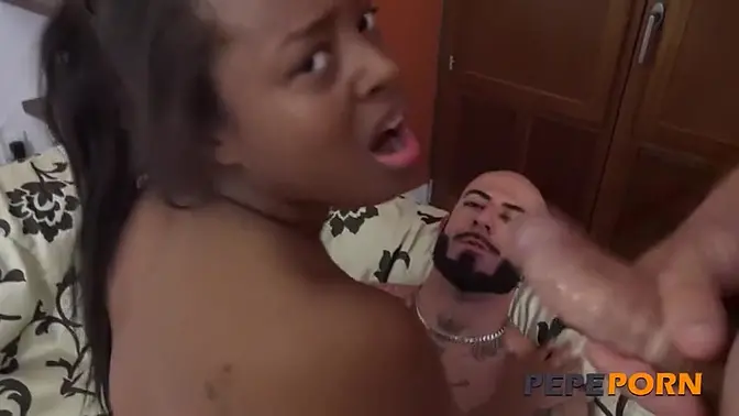 Pepeporn's European Slut rides BBCs in 3some