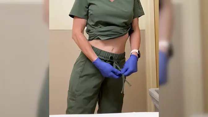 Perfect milf nurse gets her ass stuffed and trained at work