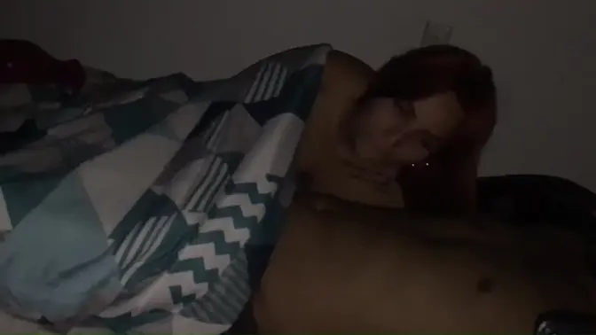 Petite 18-year-old brunette rides her sugar daddy boss doggystyle